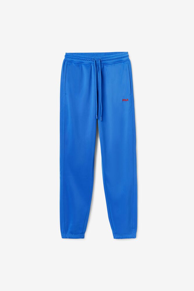 Fila Colombia Track Blue Pants Mens - NZ 84729-TBXC